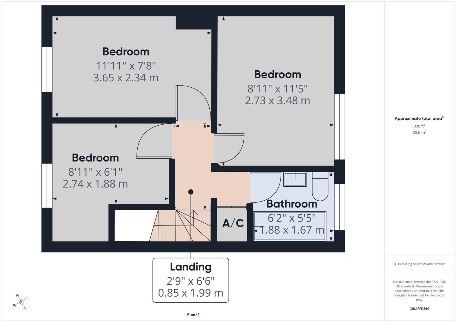 Lancaster Road, Stamford floorplan