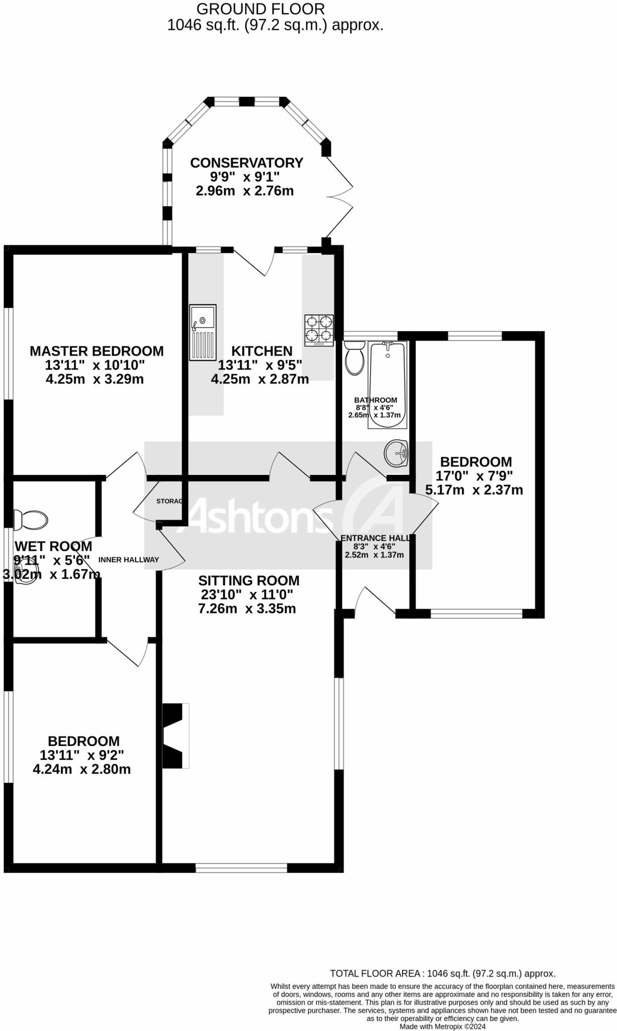 West Park Road, St. Helens, WA10 floorplan