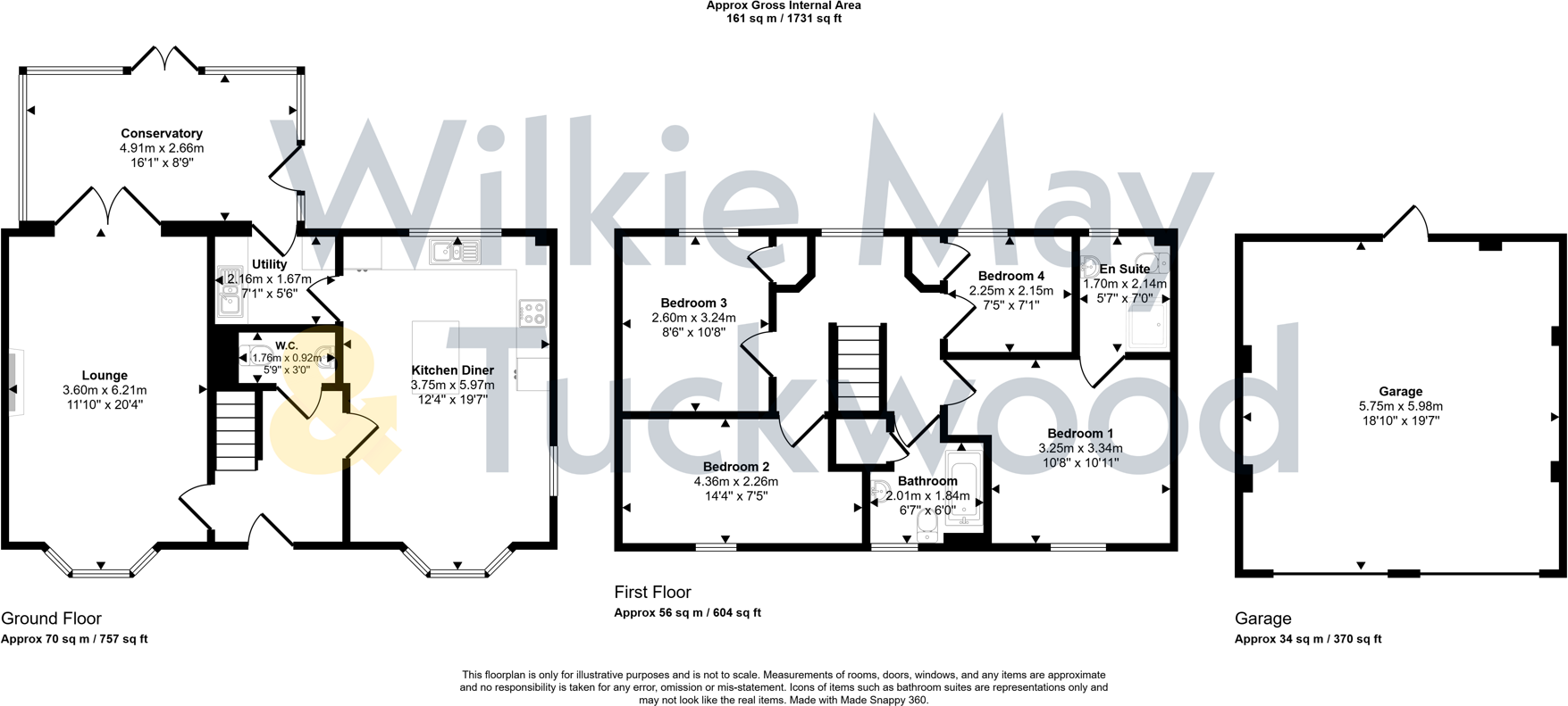 Ellicombe Close, Minehead floorplan