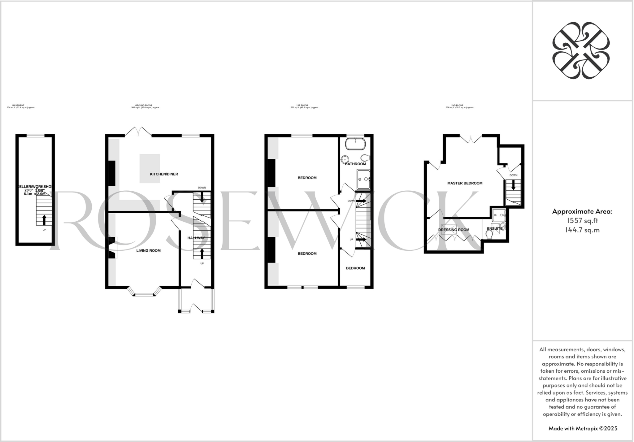 Rose Terrace, Horsforth, LS18 floorplan