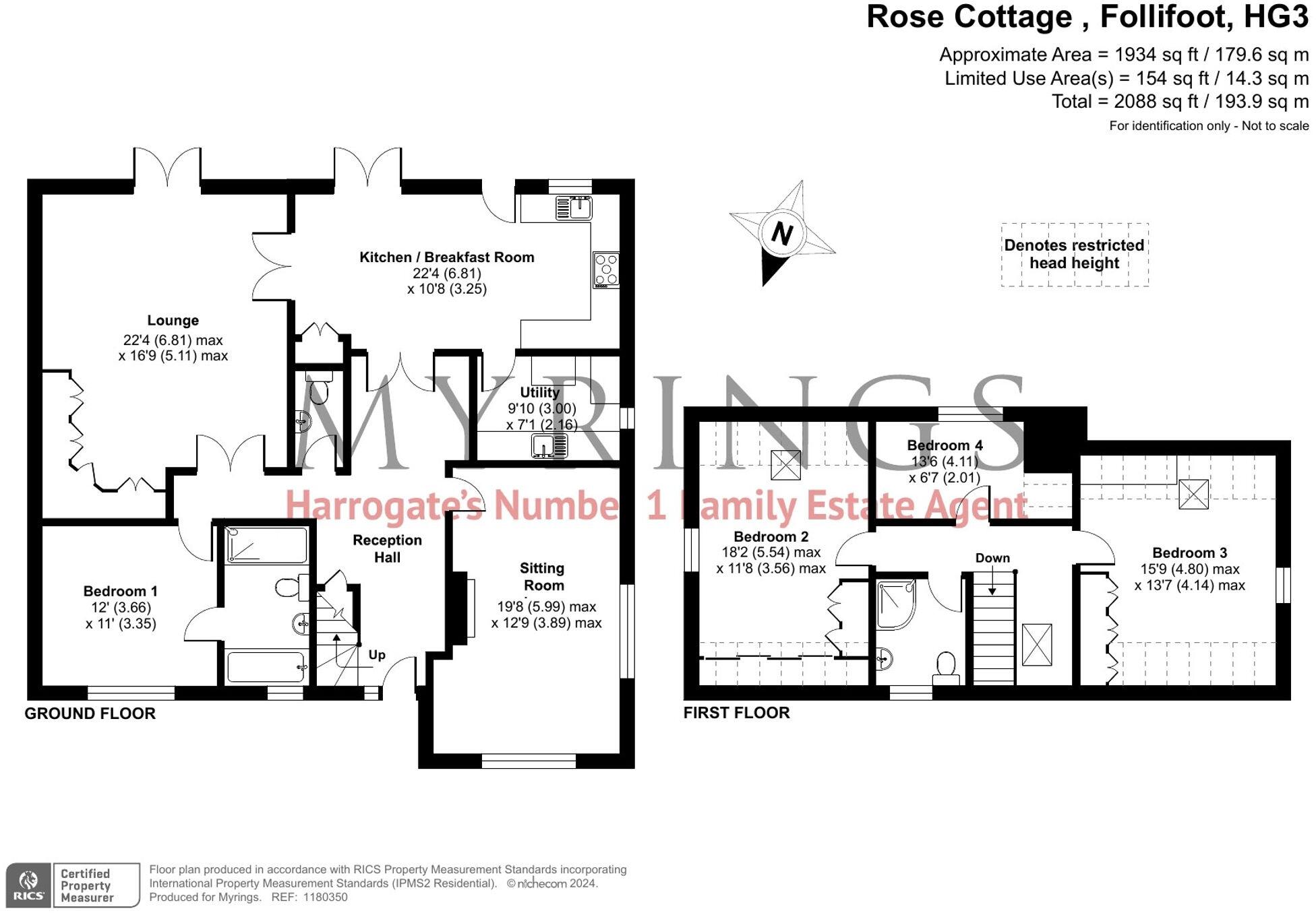 Tofts Lane, Follifoot, HG3 floorplan