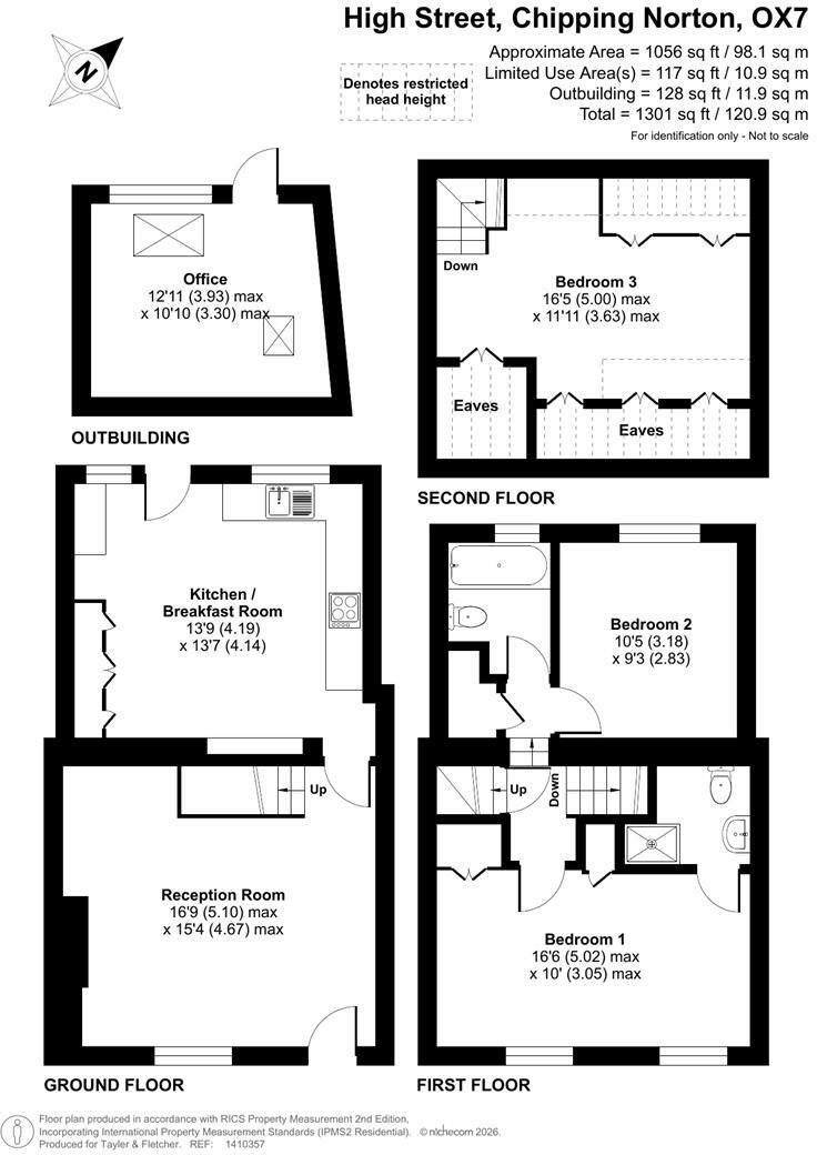 High Street, Milton-Under-Wychwood, Chipping Norton floorplan