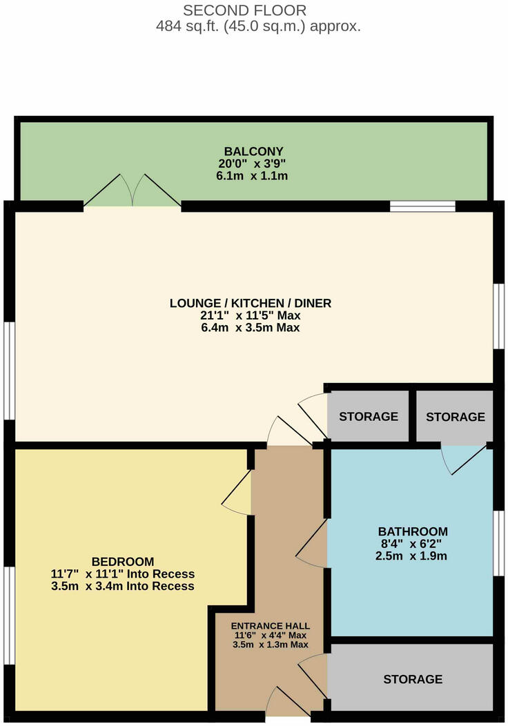 Heligan Place, Westcroft, MK4 floorplan