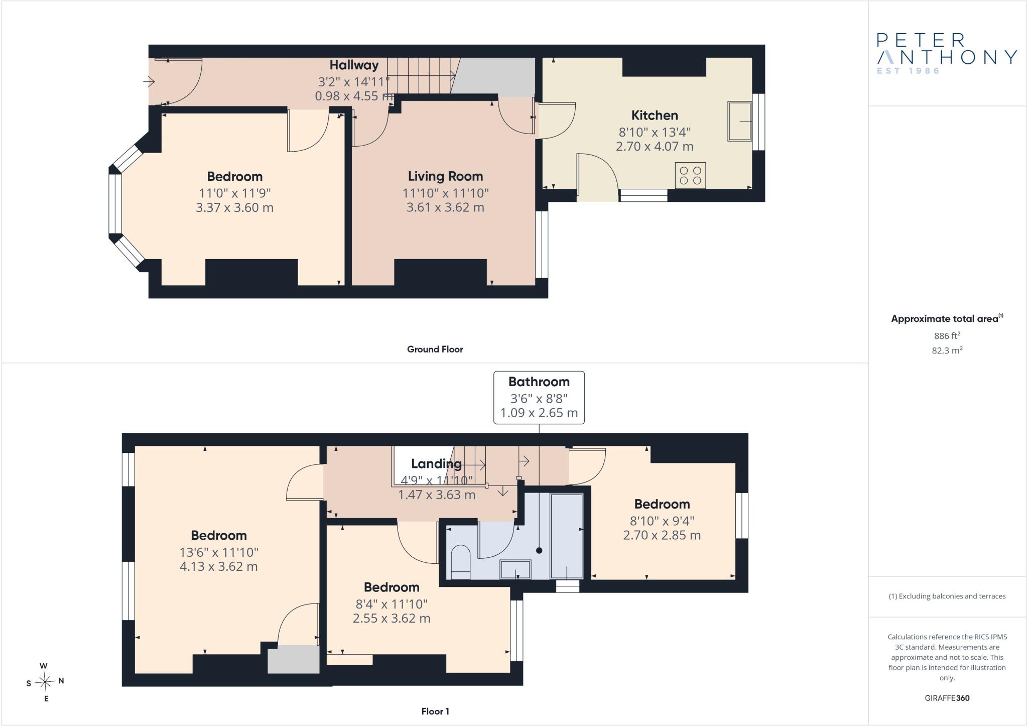 Liverpool Street, Salford, Greater Manchester, M6 floorplan