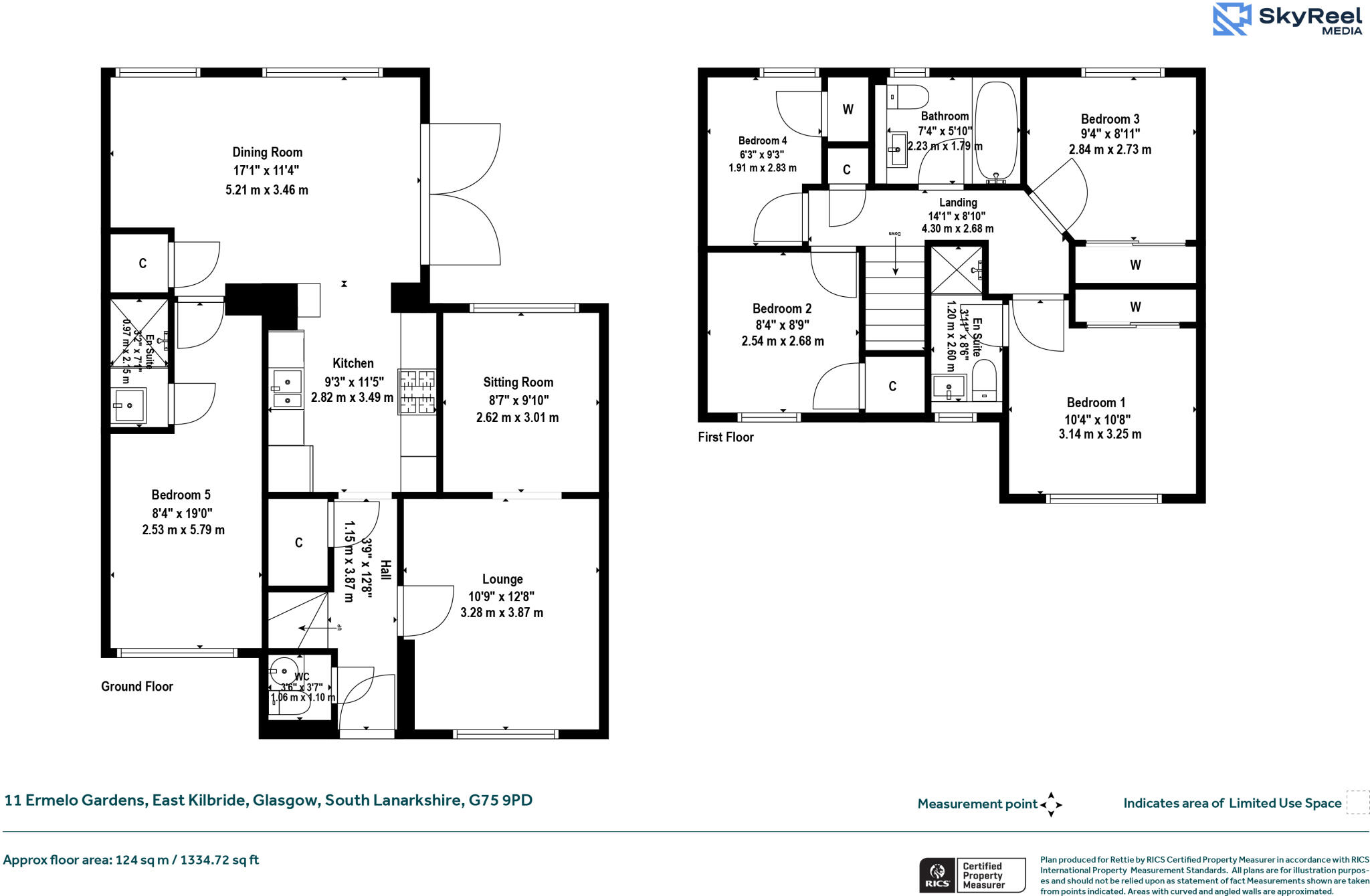 Ermelo Gardens, East Kilbride, Glasgow, South Lanarkshire floorplan