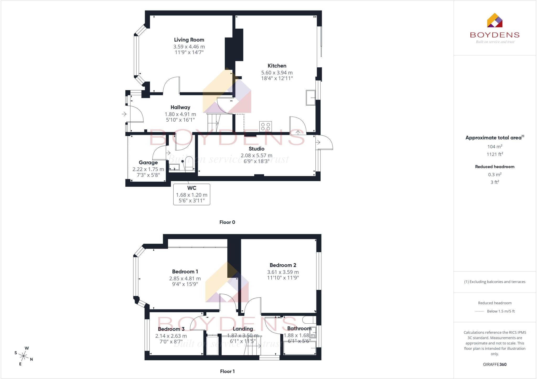 Prettygate, Colchester floorplan