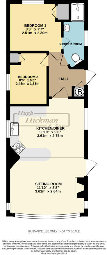 Haven Road, Hayling Island floorplan