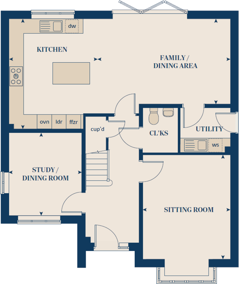 Callington Road
Tavistock
PL19 8HP floorplan