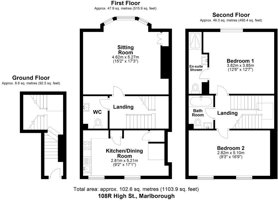 High Street, Marlborough floorplan