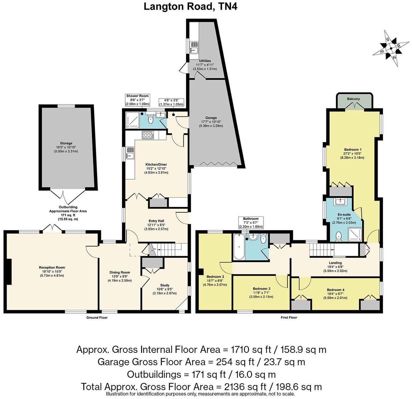 Langton Road, Tunbridge Wells, TN4 floorplan