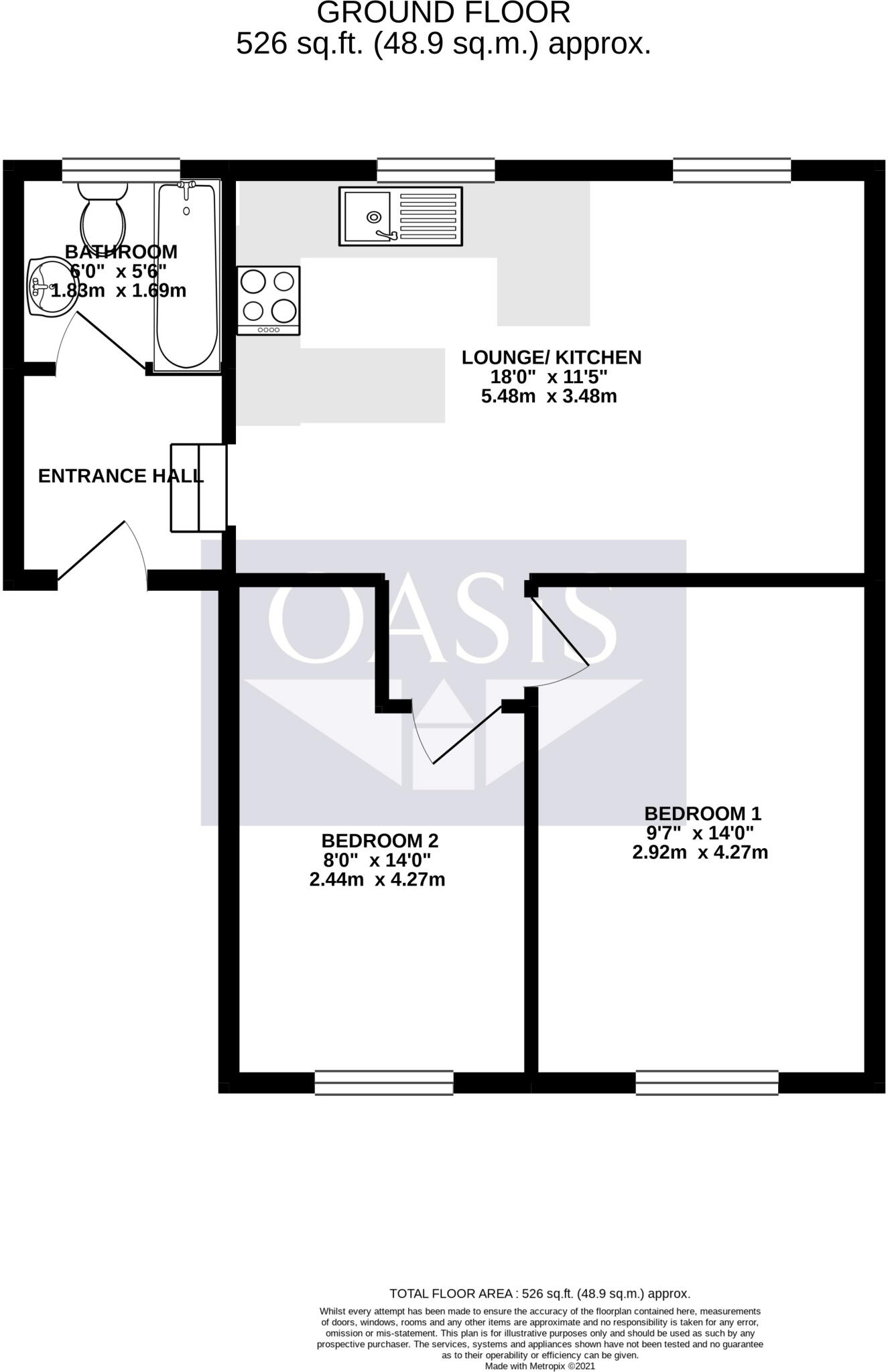 Upper Halliford Road, Shepperton, Surrey, TW17 floorplan