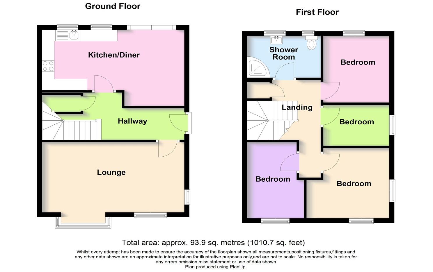 Gresford Close, Callands, WA5  9RY floorplan