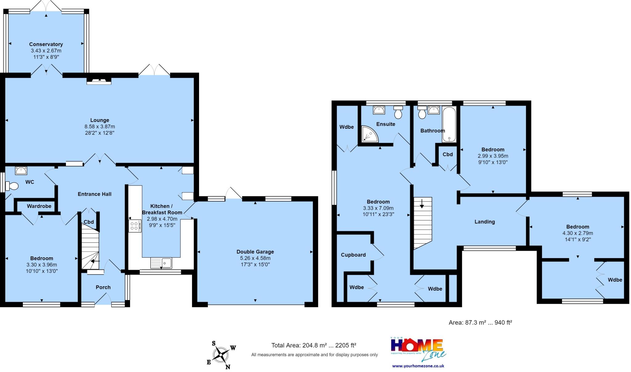 Island View Avenue, Christchurch, Dorset, BH23 floorplan