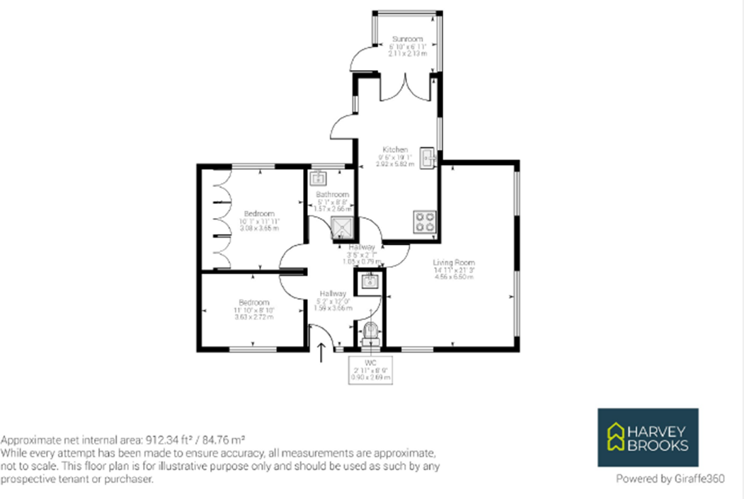 Brierley Green, Marton floorplan