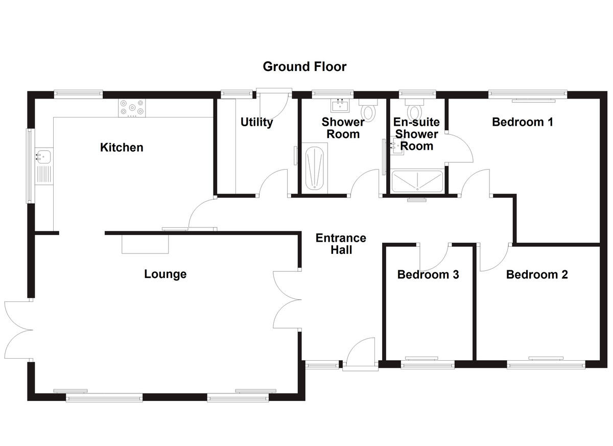 South Stack Road, Holyhead, Anglesey, LL65 floorplan