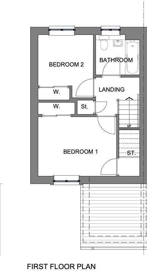Croft Street,
Tarbolton,
KA5 5QS floorplan