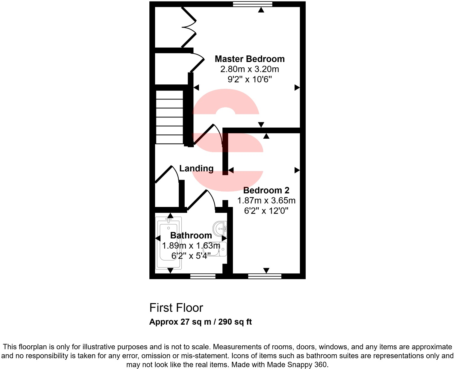 2 Goldsmith Gardens, Plymouth, Devon, PL5 3TX floorplan
