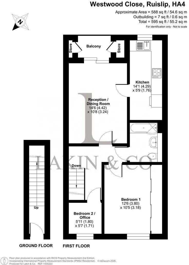 Westwood Close, Ruislip, HA4 floorplan