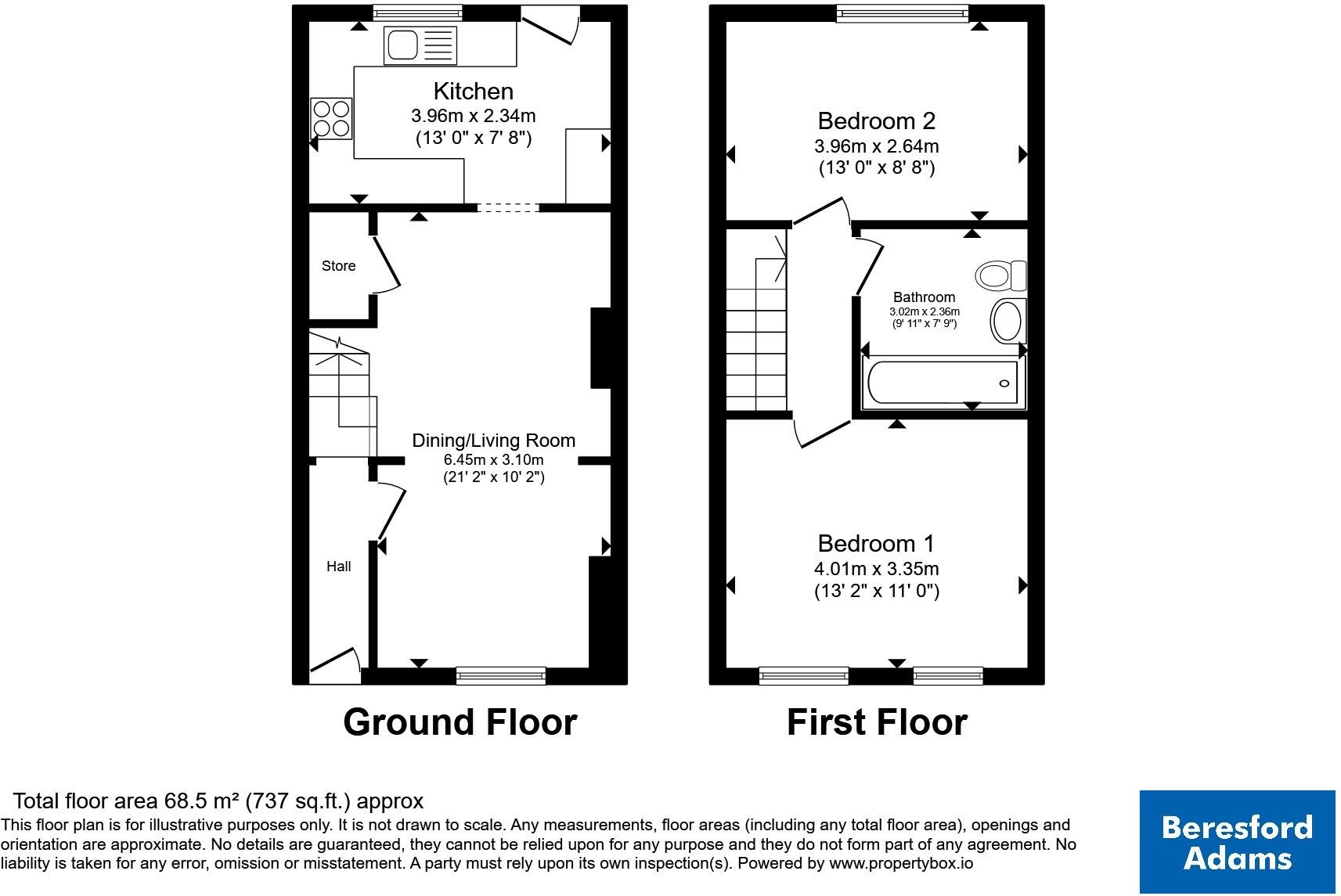 Caernarfon Road, Bangor, Gwynedd, LL57 floorplan