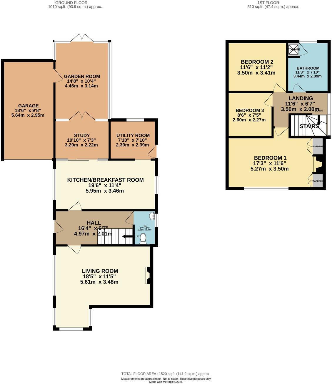  Oakley Hill, WIMBORNE, BH21 floorplan