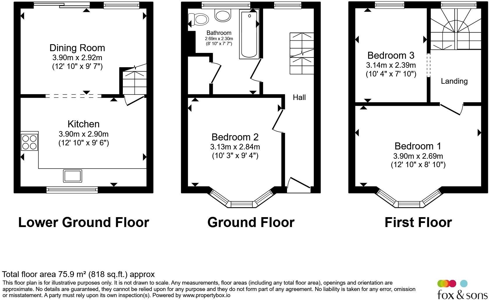 Coleman Street, Brighton floorplan