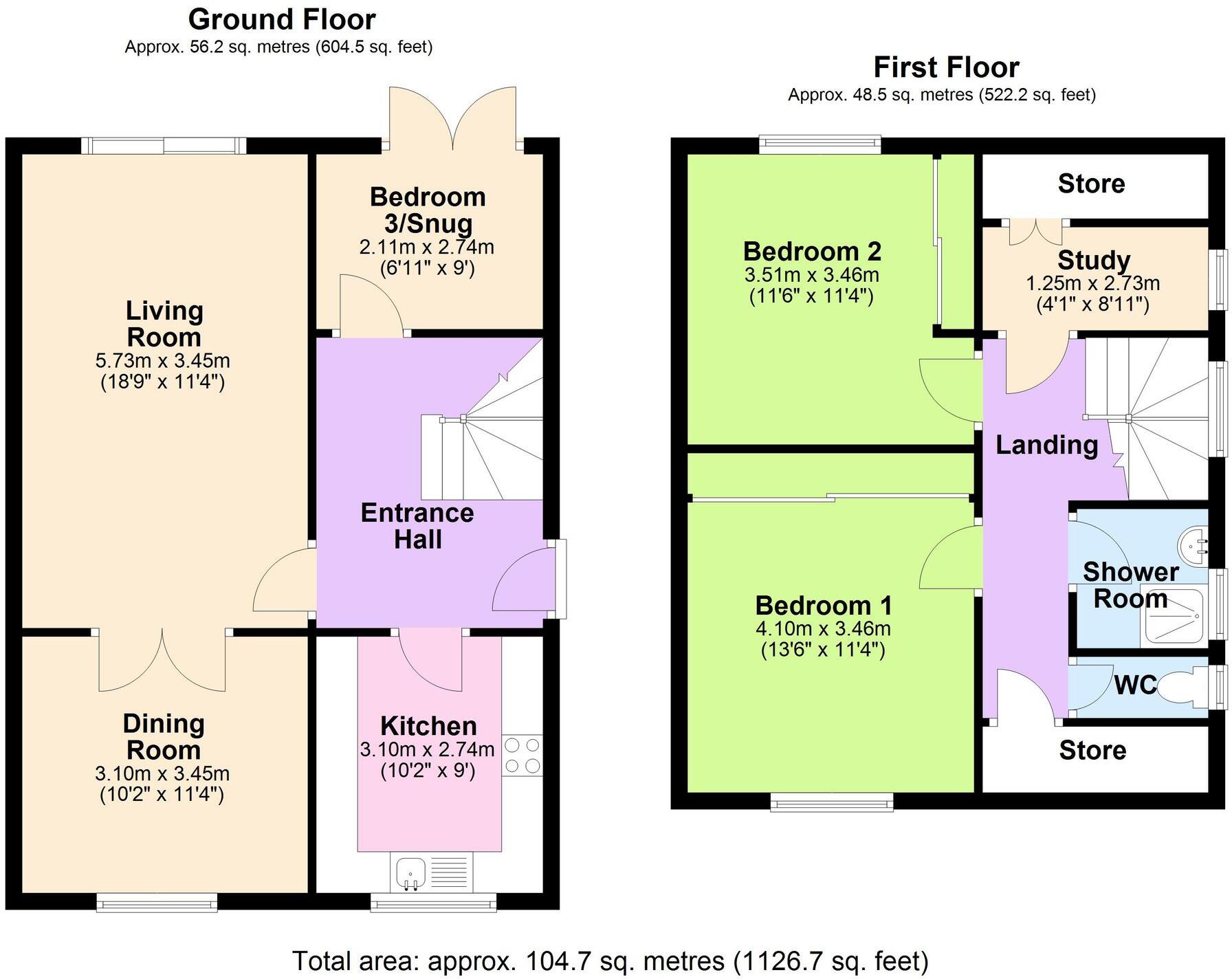 Frensham Avenue, Plymouth, PL6 floorplan