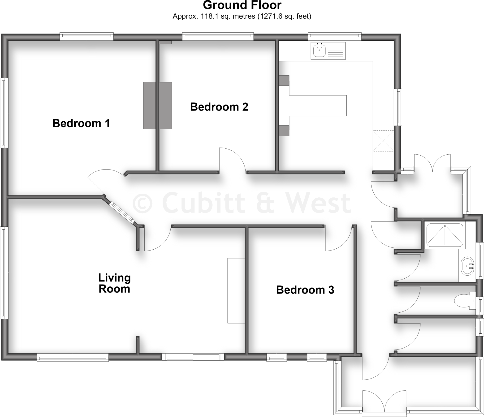 Orchard Rise, Shirley, Surrey floorplan