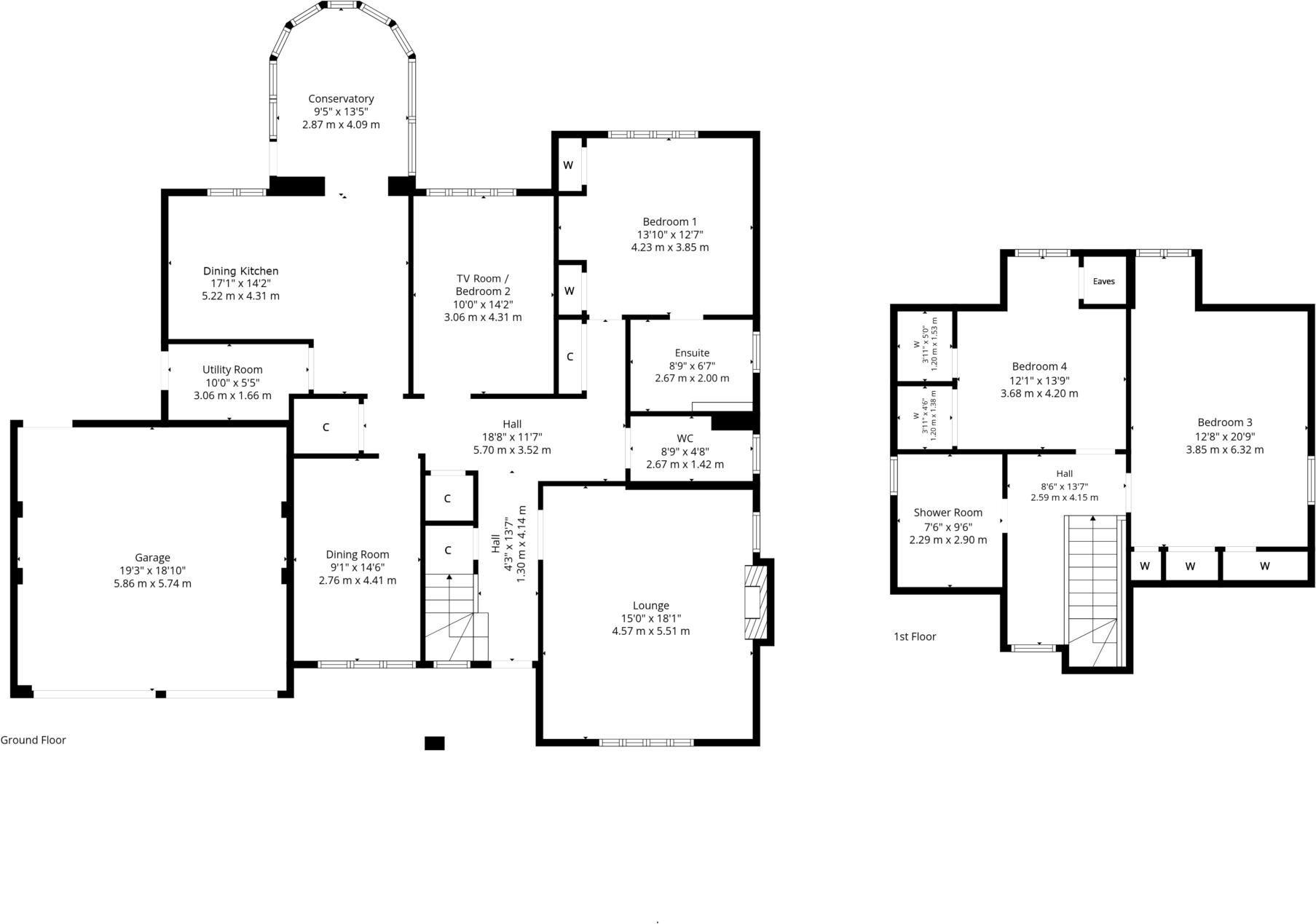 Newton Grove, Newton Mearns floorplan