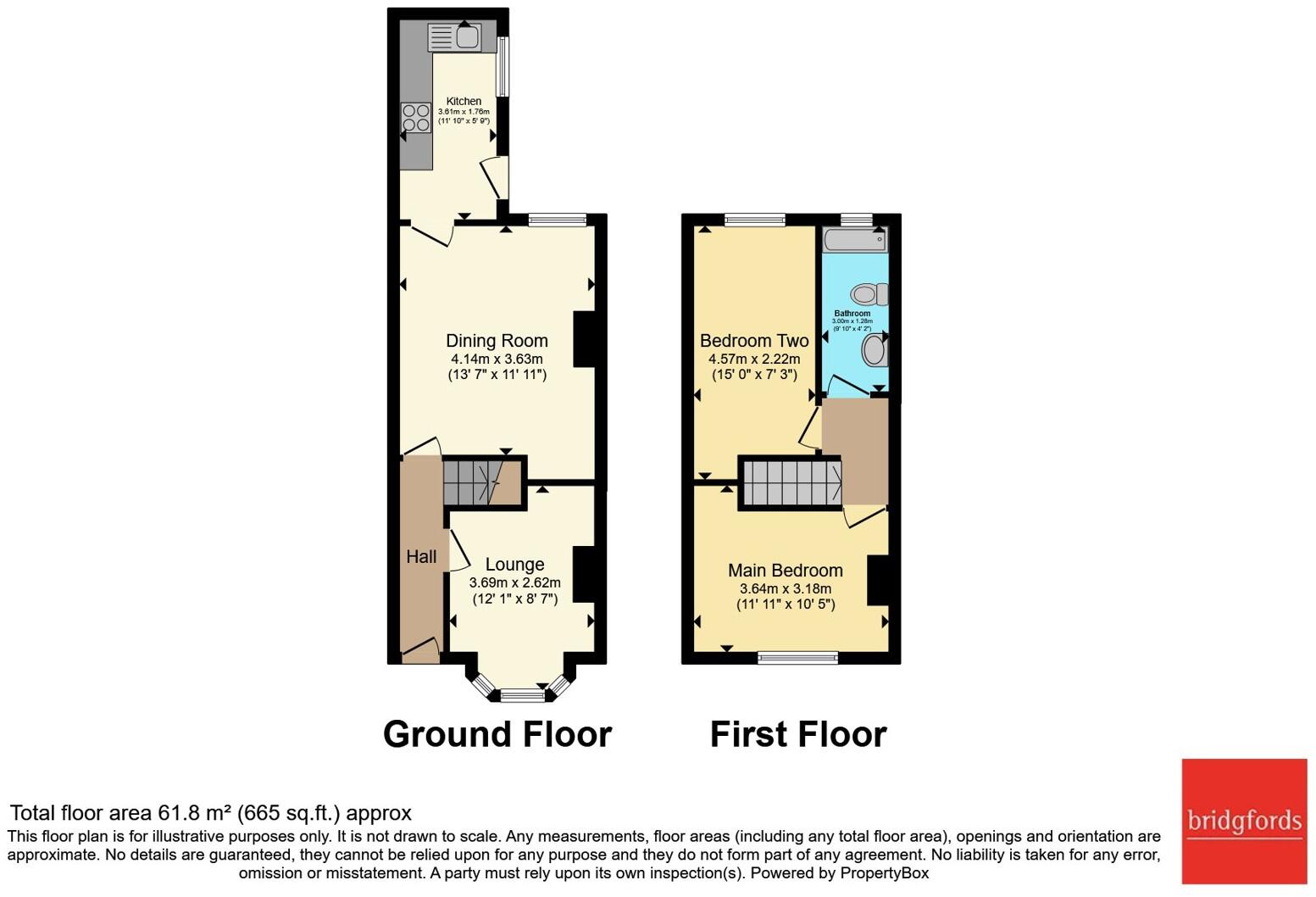 Worthing Street, Manchester, Greater Manchester, M14 floorplan