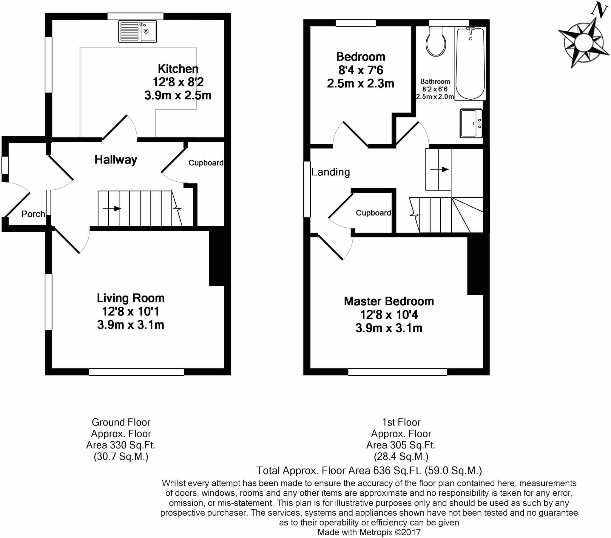 Rock Terrace, Ludlow, Shropshire floorplan