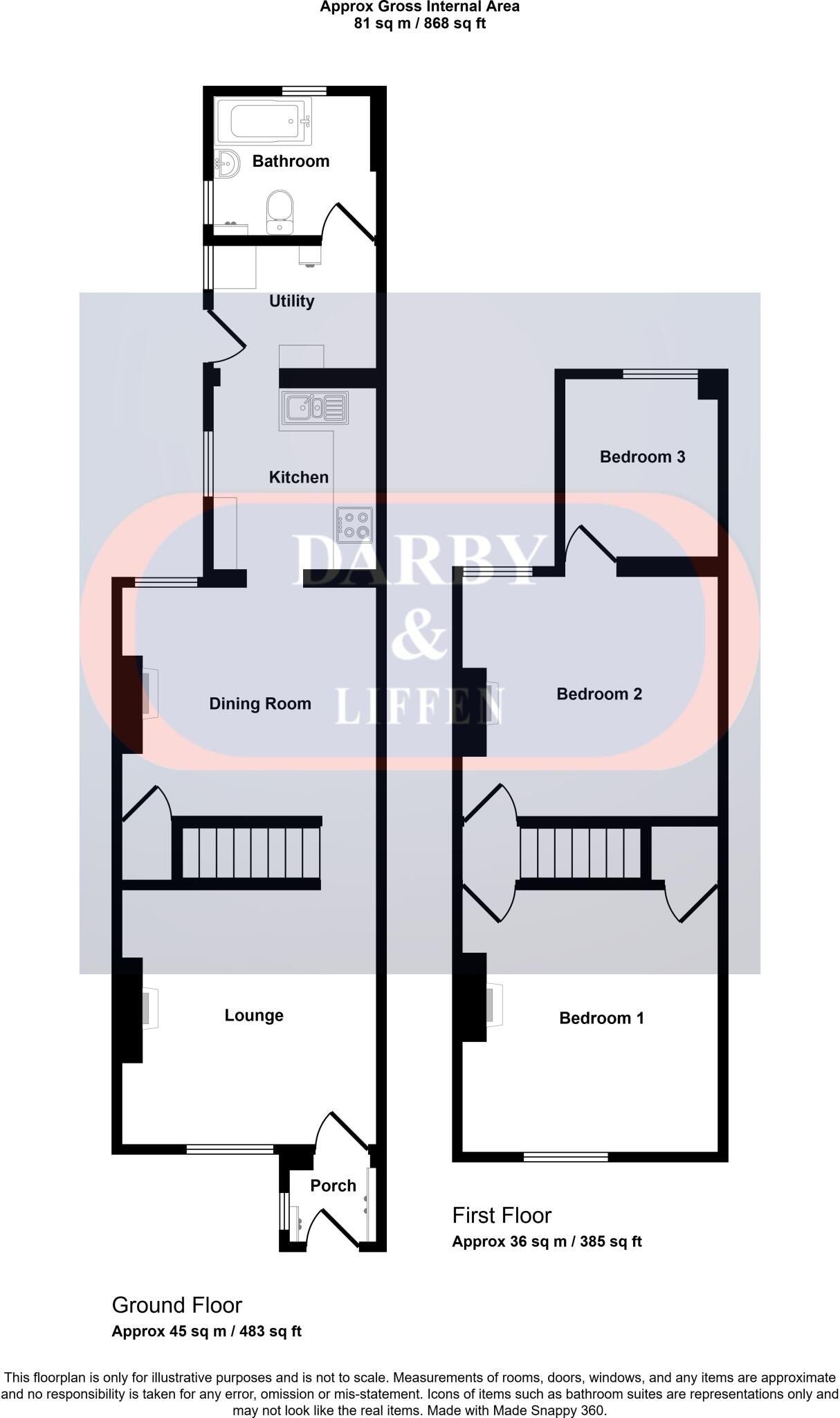 Stradbroke Road, Gorleston floorplan