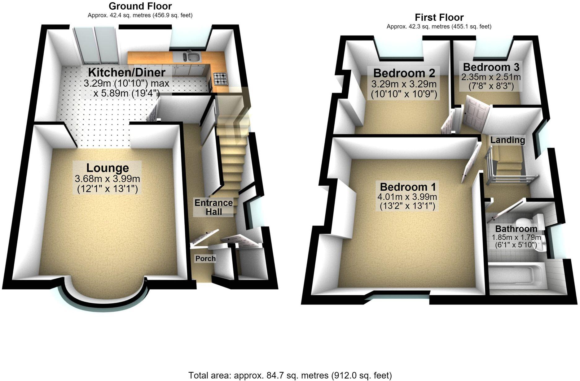 Finedon Road, Wellingborough, NN8 floorplan