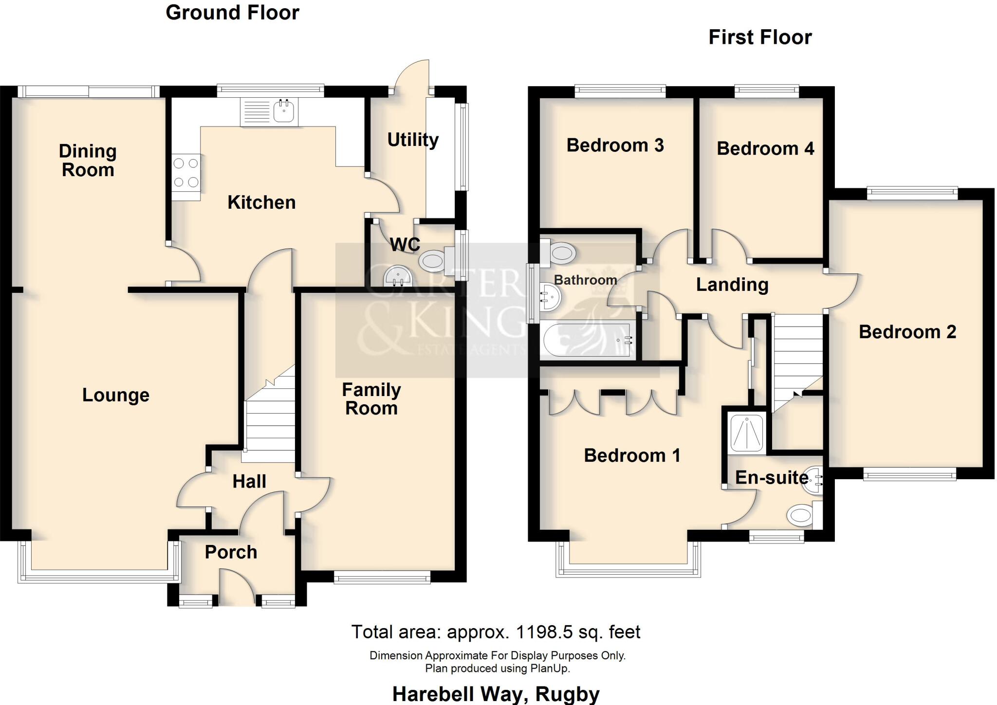 Harebell Way, Boughton Vale, Rugby floorplan
