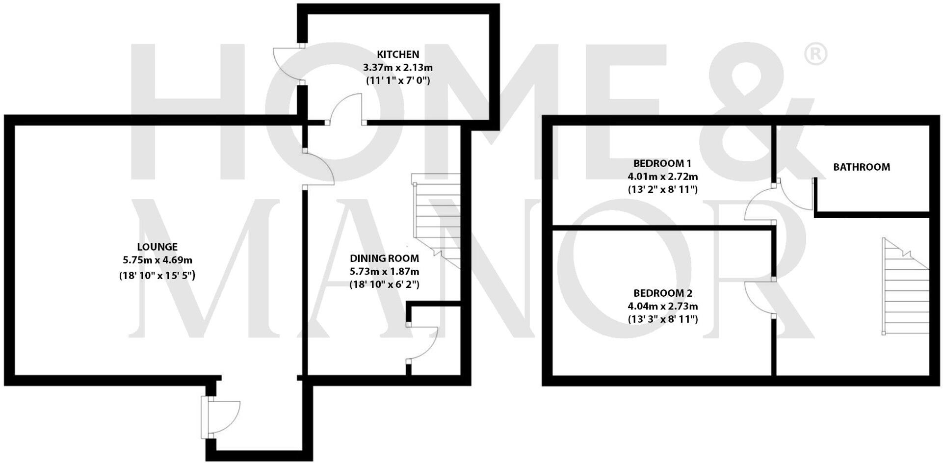Cupcake Cottage, Oldfield Lane, Heckmondwike floorplan