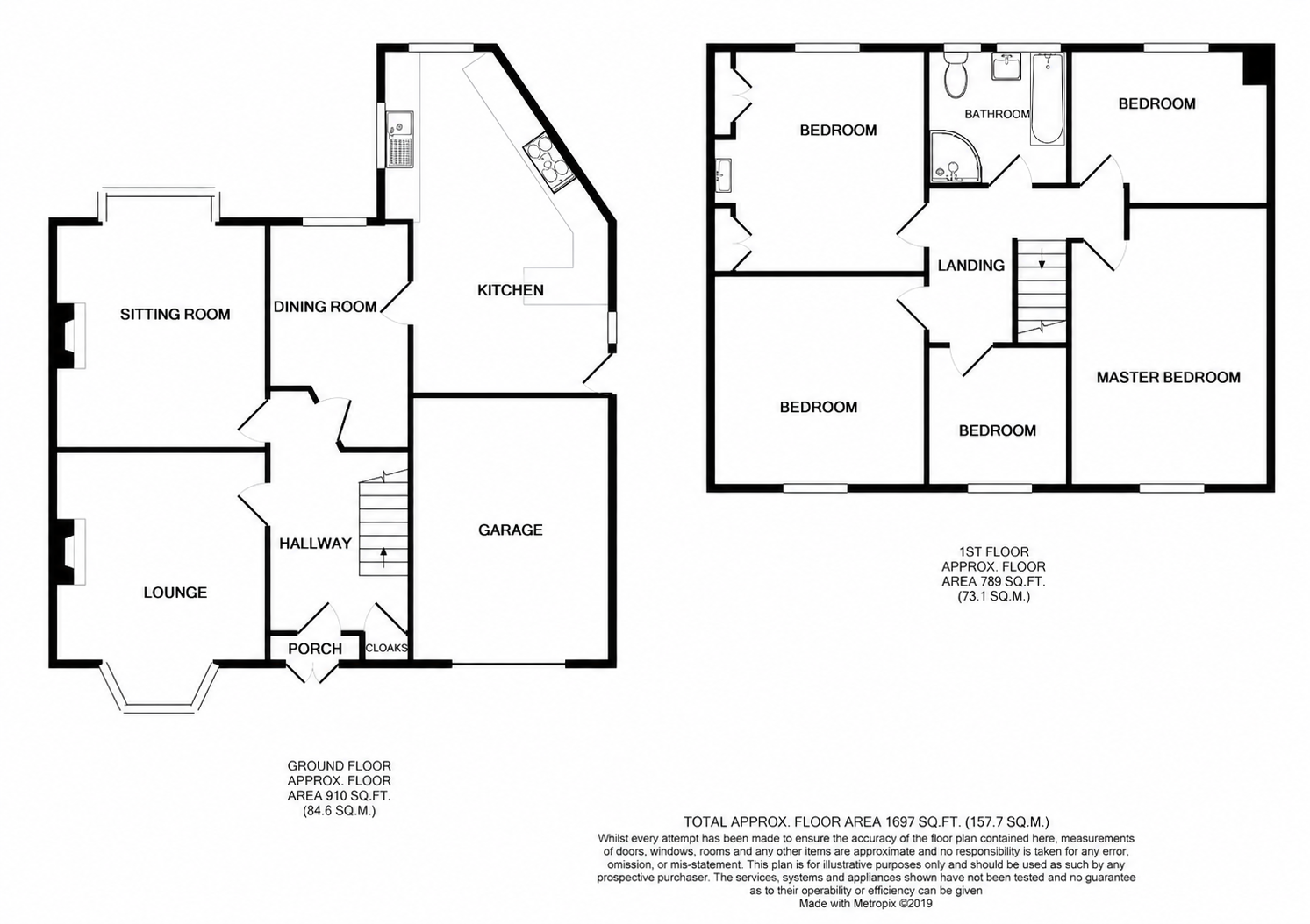 Upton Bridle Path, Farnworth, Widnes WA8 9HG floorplan