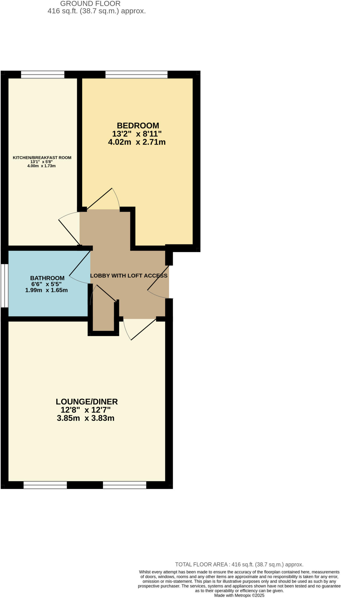 St. Margarets Avenue, Stanford-le-Hope, Essex, SS17 floorplan