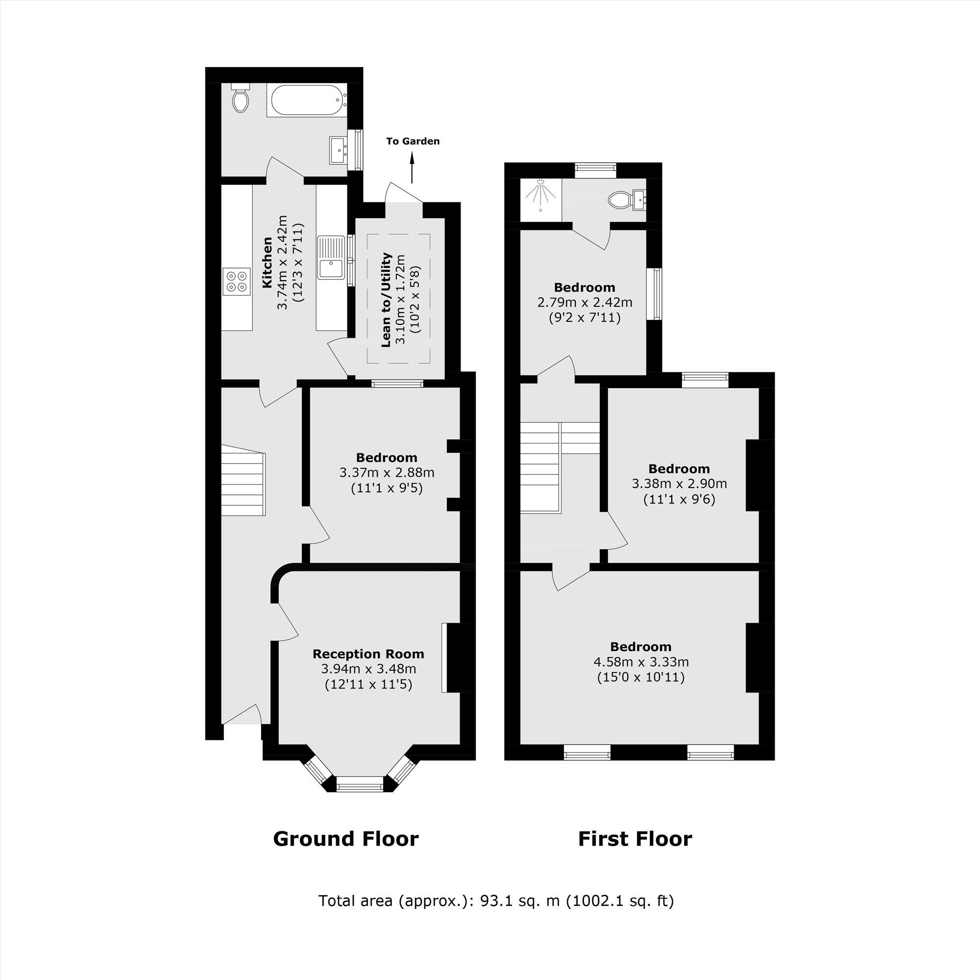 Ada Road, London floorplan
