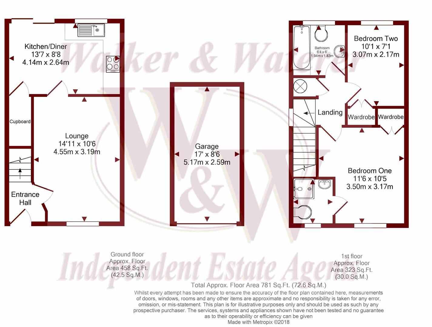 Rosemary Gardens, Whiteley, Fareham floorplan