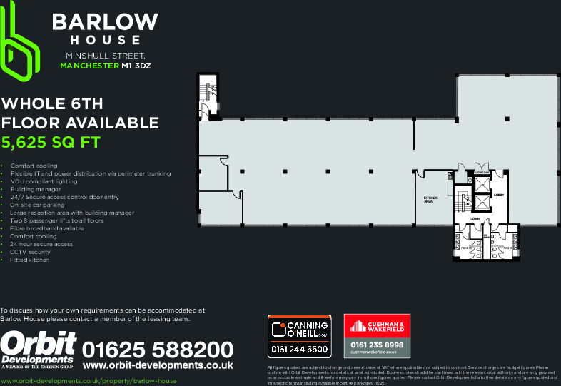 Barlow House 6th Floorplan