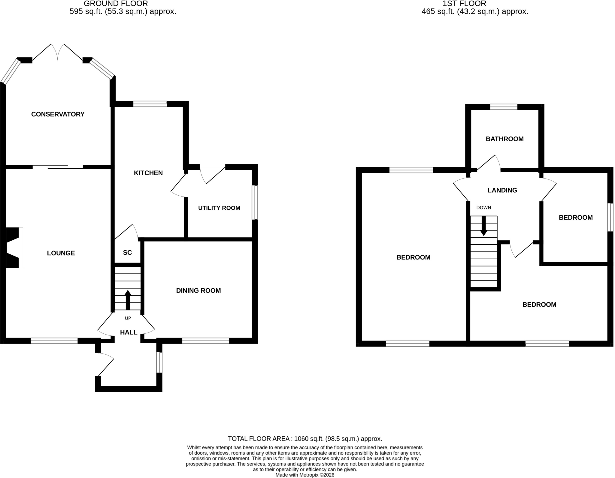 Bury Hill, Potton, Sandy floorplan