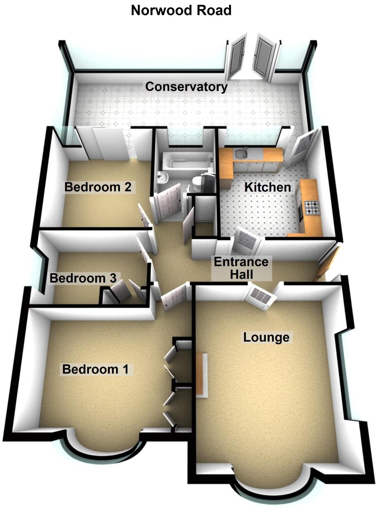 Norwood Road, March, Cambridgeshire, PE15 floorplan