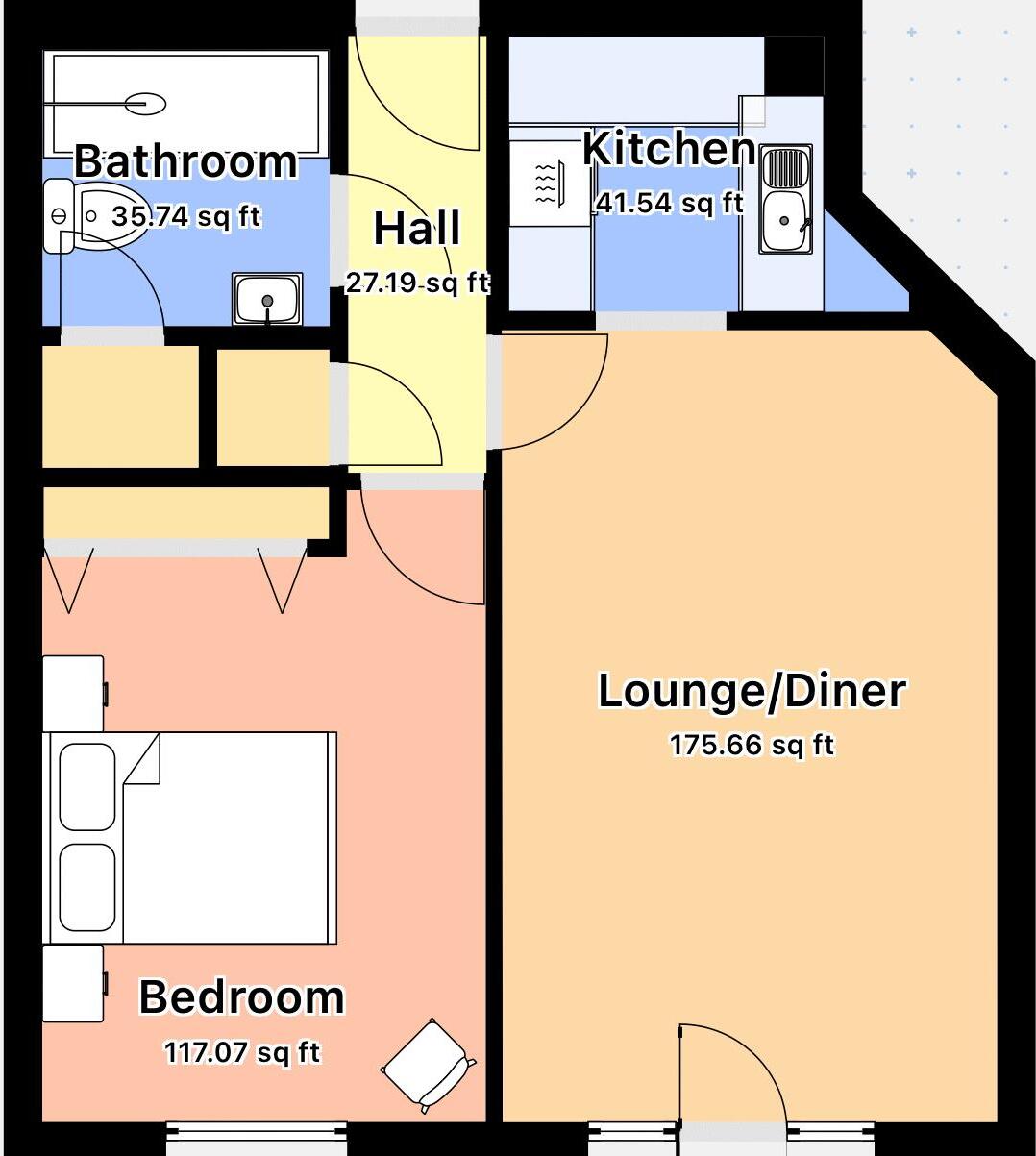 Willow Mead Wildern Lane, Hedge End floorplan