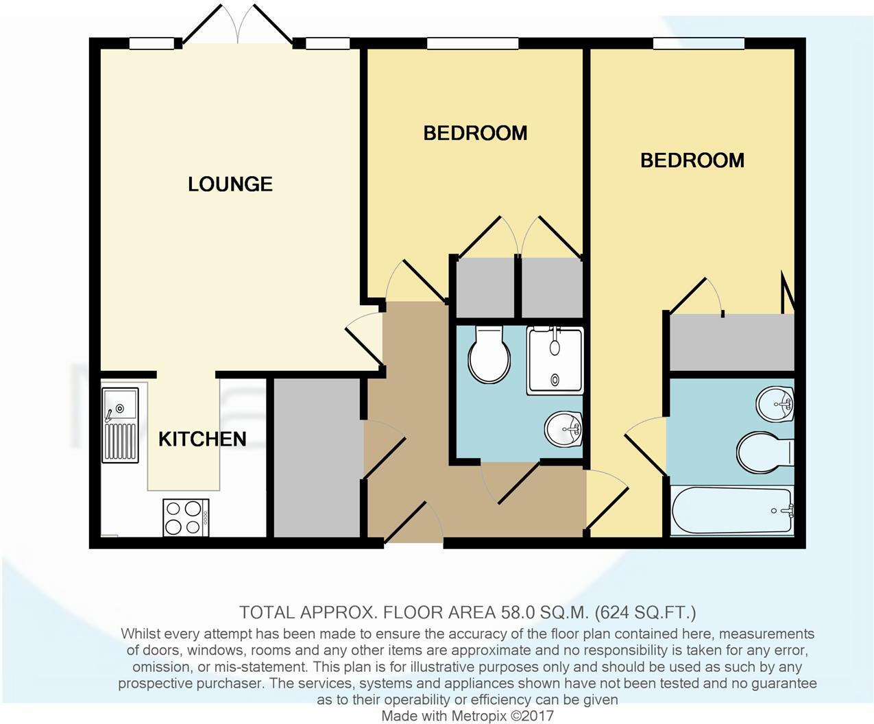 Egypt Esplanade, Cowes floorplan