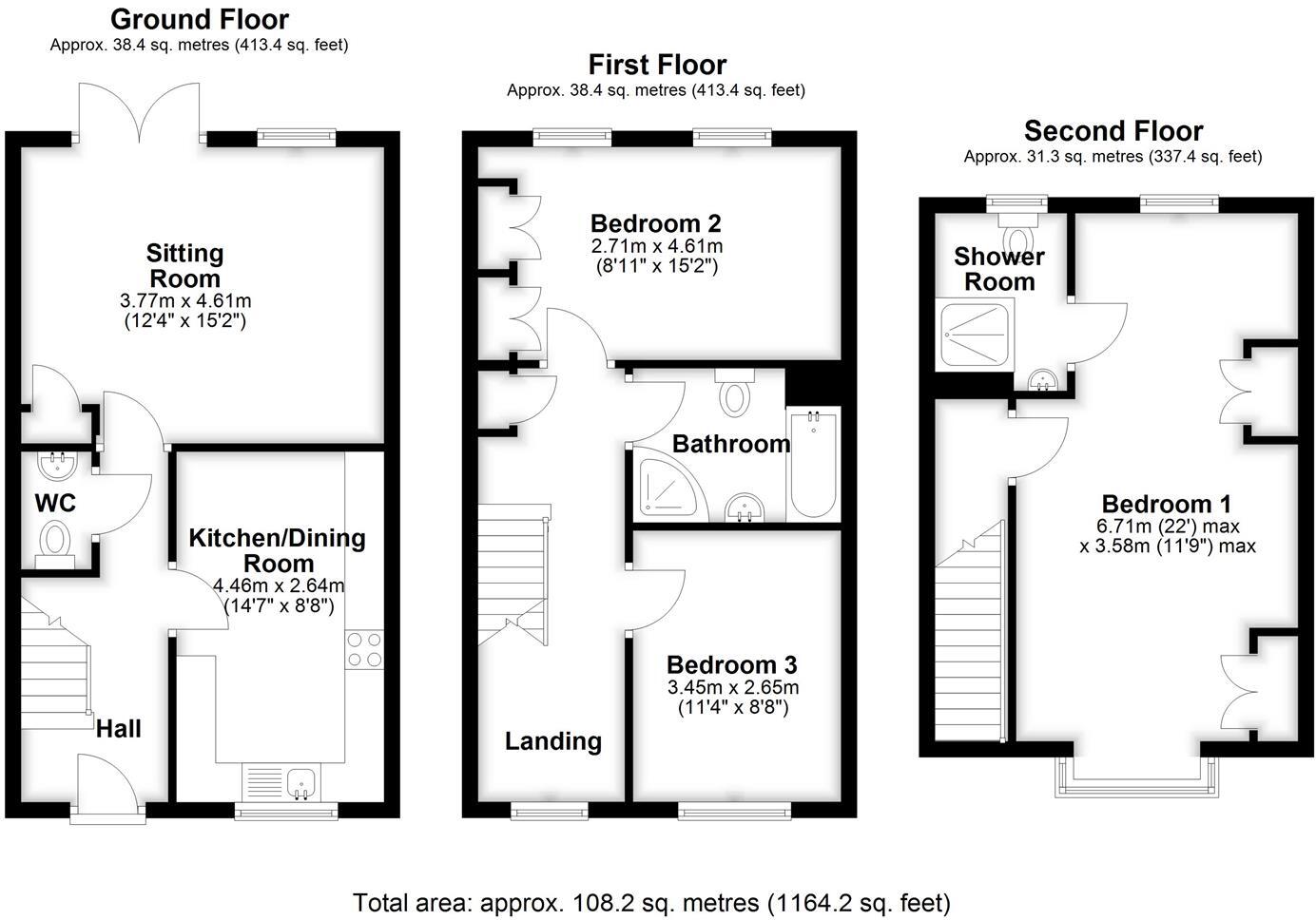 Brewery Lane, Salisbury floorplan