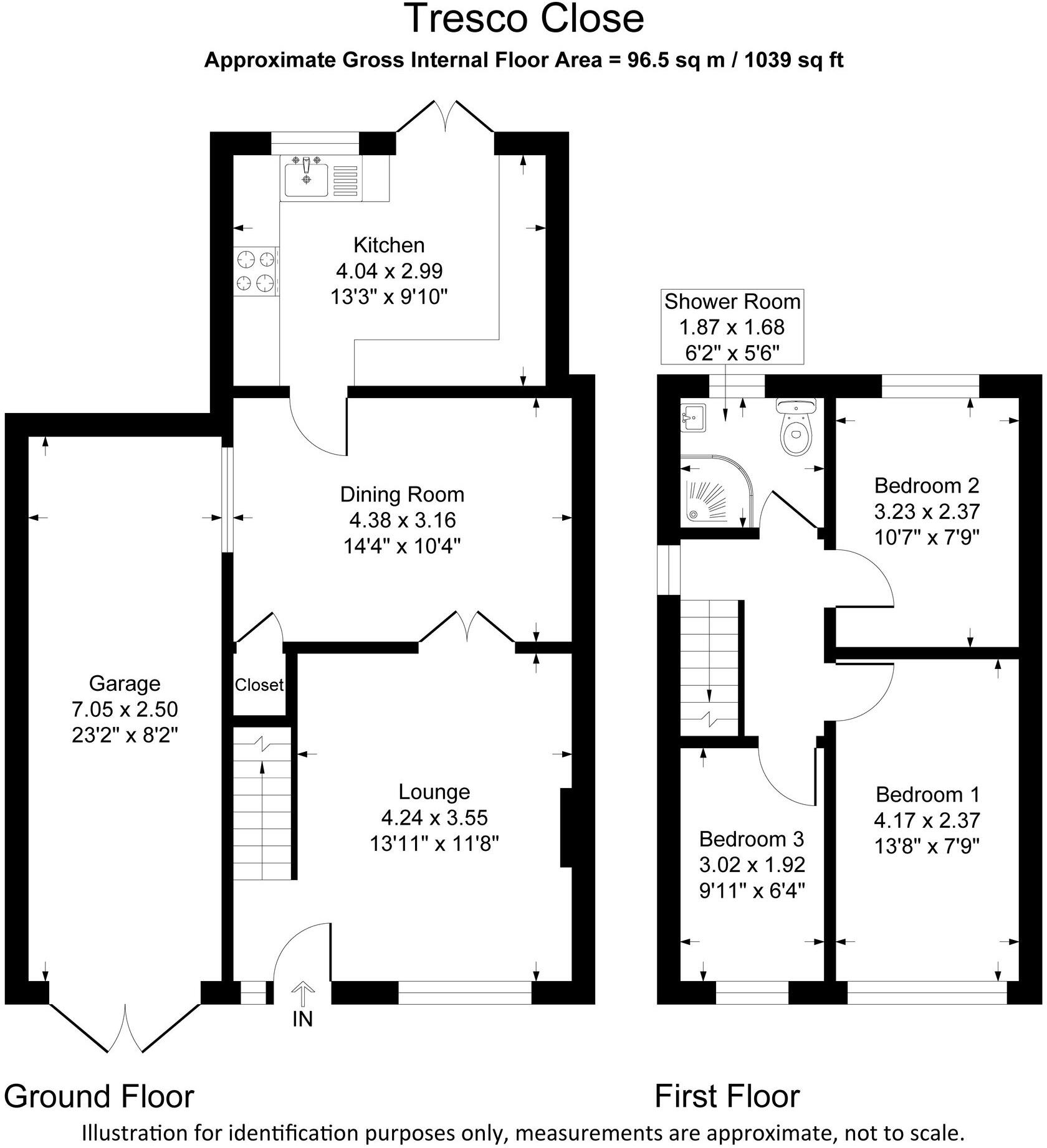 Tresco Close, Blackburn, BB2 floorplan