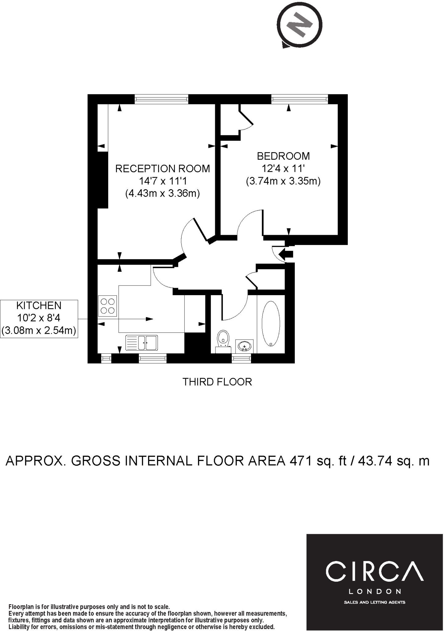 Bolton House, Trafalgar Road, SE10 floorplan