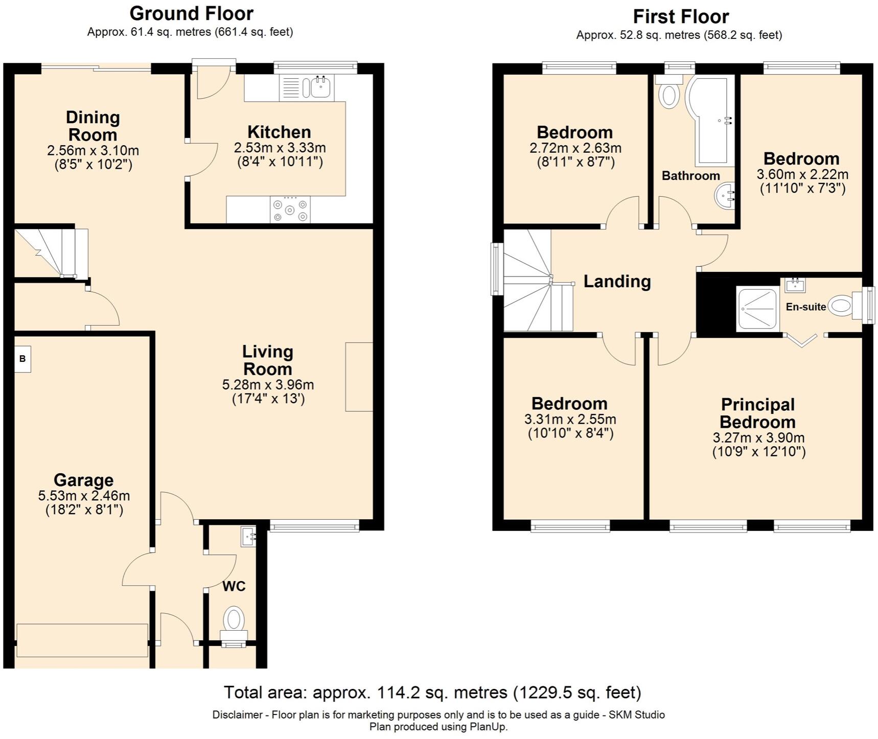 Wren Walk, Edlesborough, LU6 2RW floorplan