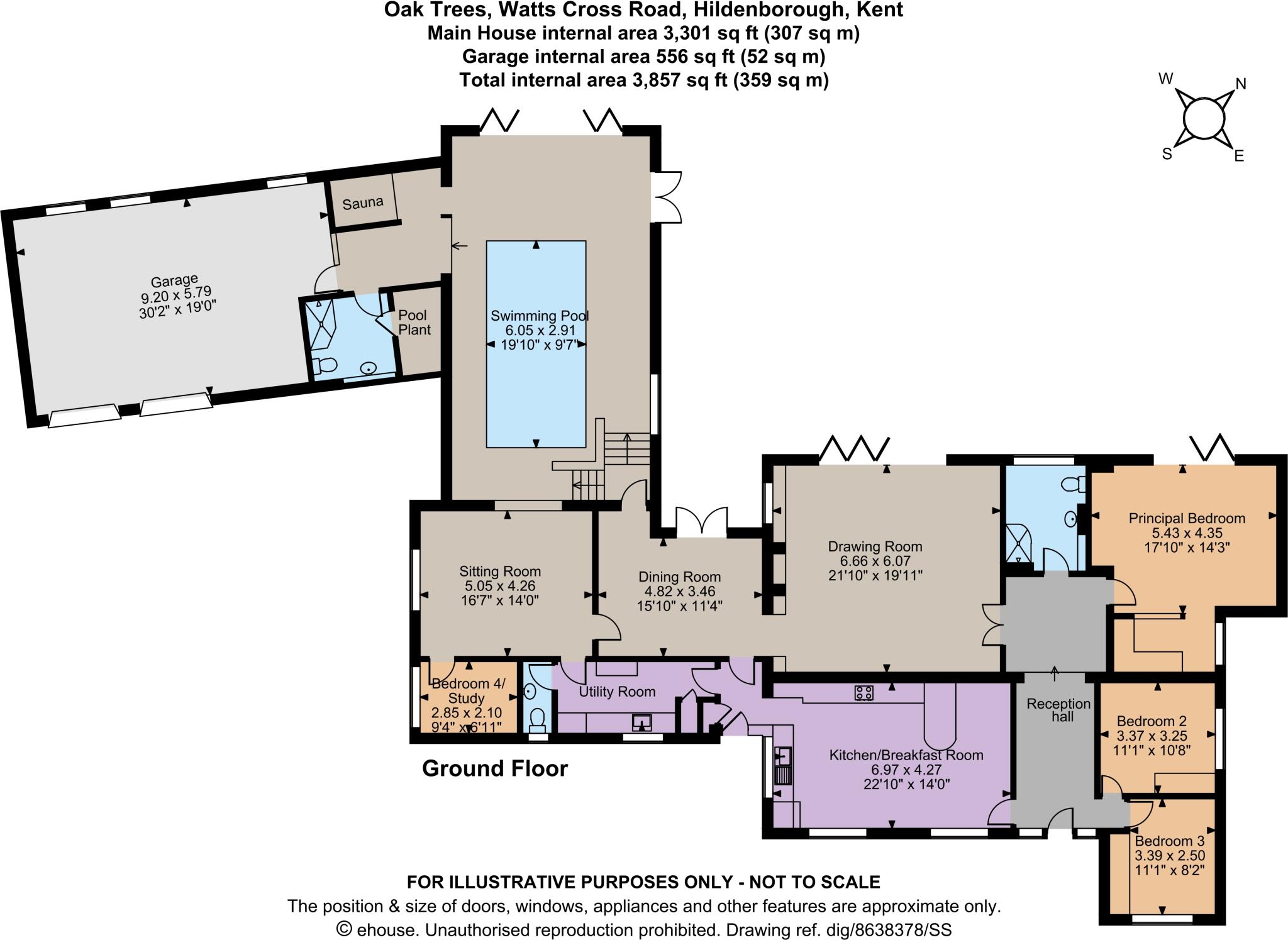Watts Cross Road, Hildenborough, Tonbridge, Kent floorplan