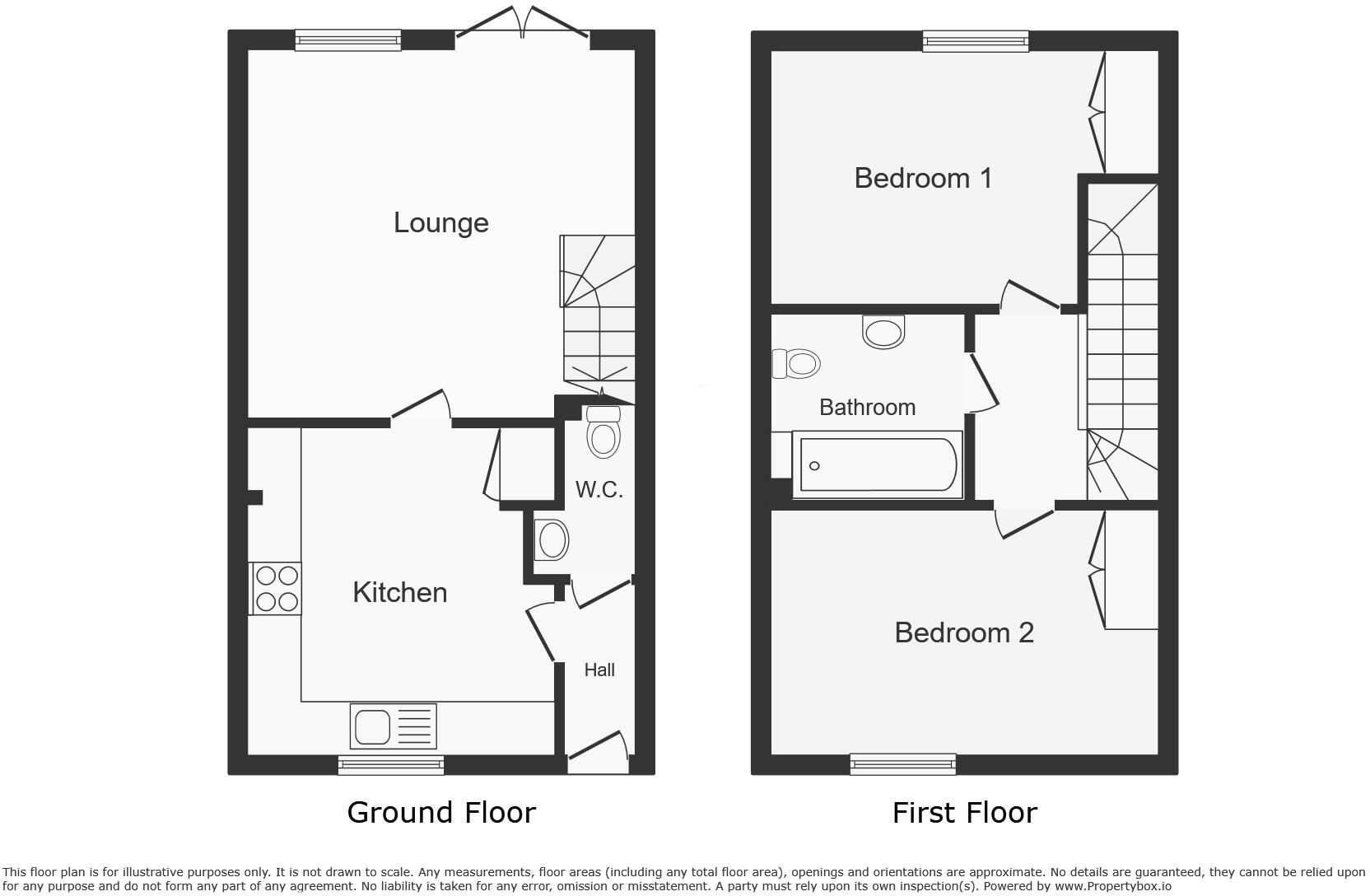 St. Johns Road, Ryde, Isle of Wight, PO33 floorplan