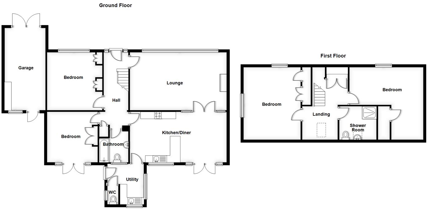 Lower Road, Harmer Hill, Shrewsbury floorplan
